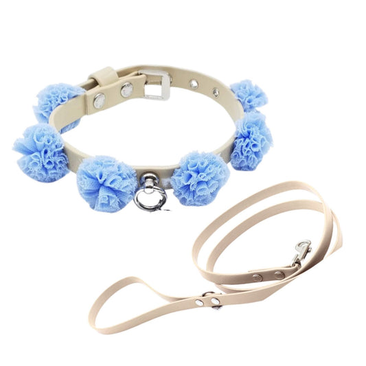 Set Ecopelle Collare + Guinzaglio Rouches